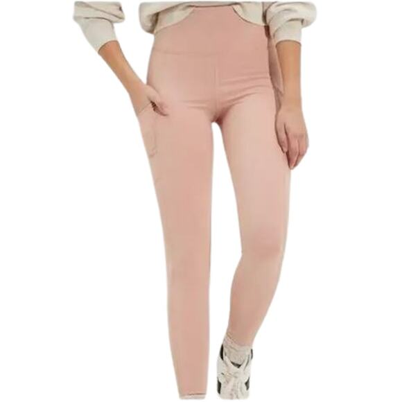 American Eagle The Everything Pocket High Waist Legging  Blush Pink NWT Size 2XL - Picture 1 of 11